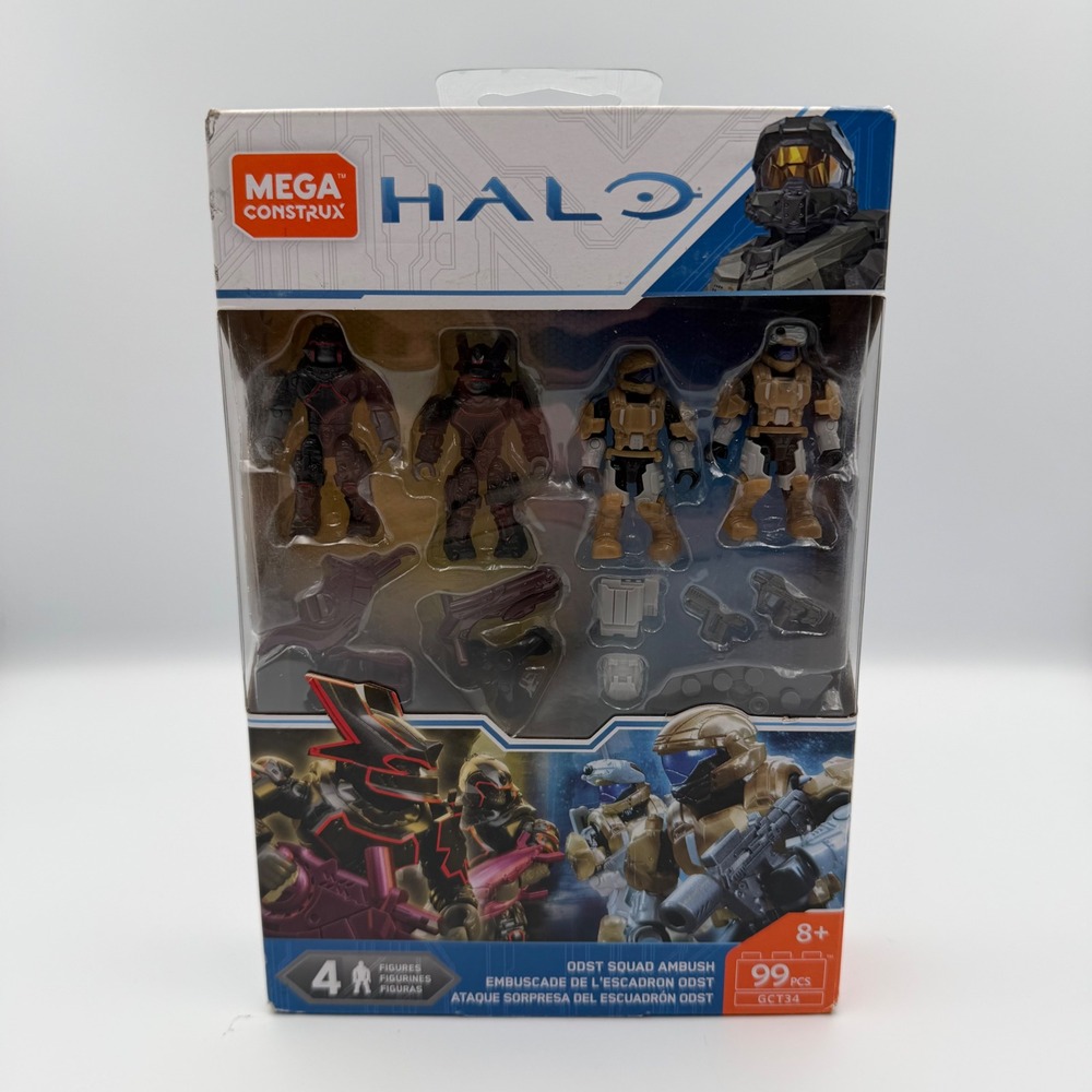 NEW Mega Construx Halo ODST Squad Ambush GCT14 99pc Set 4 Figures